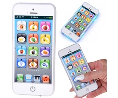Jokomisiada Interactive Toy Išmanusis telefonas for Children 8 Modes Lights Sounds USB ZA6421