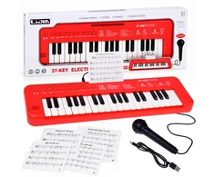 Jokomisiada Keyboard interactive organ for children 37-keys + microphone IN0190