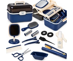 Jokomisiada Large hairdressing set in a carry case – "little hairdresser" kit for children (ZA6614)