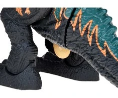 Jokomisiada Large robot dinosaur walks, roars, LAYS EGGS, light effects pair ZA5716