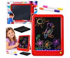 Jokomisiada LED Illuminated Drawing Board + Double-Sided Markers TA0119