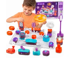 Jokomisiada LITTLE ELECTRONIC - an extensive educational kit for 151 experiments ZA6310
