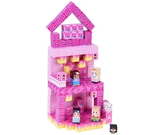 Jokomisiada Magnetic blocks HOUSE - construction cubes and pikselių 261 pieces ZA 6351