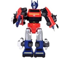 Jokomisiada Magnetic Transformer Robot Toy – large action figure – accessories ZA6009