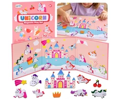 Dėlionė Jokomisiada Magnetic Unicorn Puzzle Board &amp; 30 Magnets ZA6412