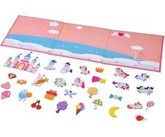 Dėlionė Jokomisiada Magnetic Unicorn Puzzle Board &amp; 30 Magnets ZA6412