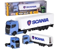 Jokomisiada Maisto Licensed Die-Cast Vehicle – Scania 770S Truck Tractor + Trailer ZA5965