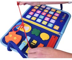 Jokomisiada Material educational manipulation book + marker board ZA6024