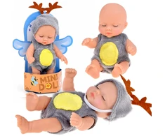 Jokomisiada Mini Baby Doll Reindeer 11 cm Movable Arms, Legs and Head ZA6454