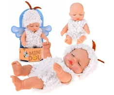 Jokomisiada Mini Baby Doll Sheep 11 cm Movable Arms, Legs and Head ZA6454