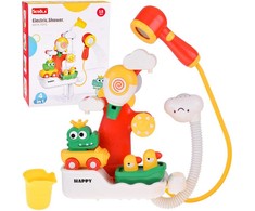Jokomisiada Multifunctional Bath Toy – Crocodile &amp; Ducks with 4-in-1 Shower ZA5925