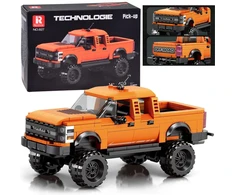 Jokomisiada Oranžinis Off-Road Pickup Truck Building Blocks 423 Pieces ZA6631