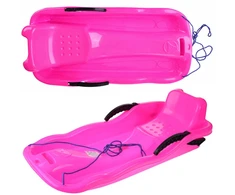Jokomisiada Plastic sled with string - slide for winter SP0740 RO