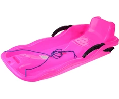 Jokomisiada Plastic sled with string - slide for winter SP0740 RO