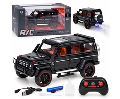 Jokomisiada Remote-Controlled Brabus G800 Metal Car with Opening Doors and LED Lights RC0771