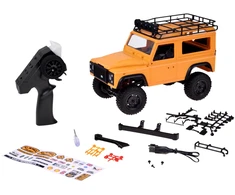 Jokomisiada Remote-controlled car 2in1 LAND ROVER Defender 90 4x4 Scale 1:12 RC0761