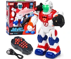 Jokomisiada Remote-controlled robot with remote control and gesture control - water vapor RC0807