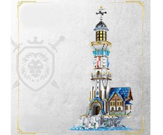Jokomisiada Reobrix Licensed Building Blocks Medieval Lighthouse 2966pcs ZA5805