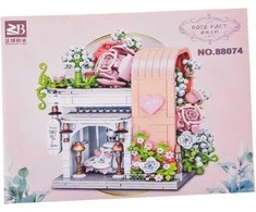 Jokomisiada Romantic wedding hall with a showcase + flowers and a dress 1047-piece ZA5739