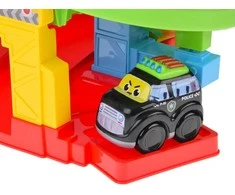 Jokomisiada Spiral Track car set + police car and dump truck 19 pieces ZA5692
