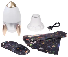 Jokomisiada Star Projektorius Space Rocket Night Light Bluetooth ZA6314