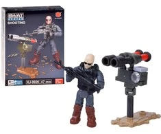 Jokomisiada SWAT policeman blocks, movable figure, soldier, modelis to assemble ZA5724
