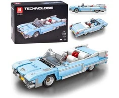 Jokomisiada Technical blocks Mėlynas CONVERTIBLE classic American 308-piece ZA5791