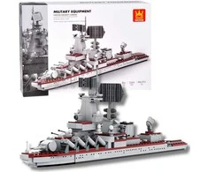 Jokomisiada Technical blocks military ship cruiser Varyag 396 pieces ZA5674