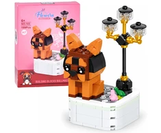 Jokomisiada Technical blocks Series: dogs on the base Bullmastiff 199ele ZA6620 G