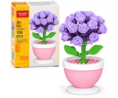 Jokomisiada Technical blocks Series: Flowers in a mini pot HORTENSJA 108pcs ZA6289 D