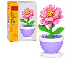 Jokomisiada Technical blocks Series: Flowers in a mini pot CARNATION 88pcs ZA6289 C