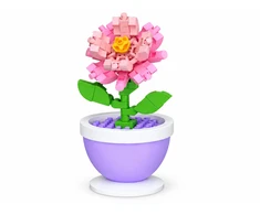 Jokomisiada Technical blocks Series: Flowers in a mini pot CARNATION 88pcs ZA6289 C