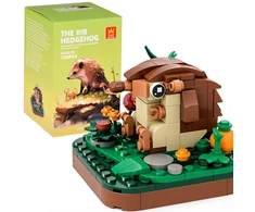 Jokomisiada Technical blocks Series: Wild land animals HEDGEHOG 182pcs ZA5852 E