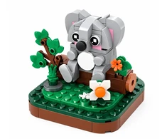 Jokomisiada Technical blocks Series: Wild land animals KOALA 117 pieces ZA5852 B