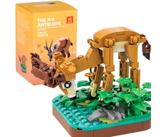Jokomisiada Technical blocks Series: Wild land animals ANTELOPE 130pcs ZA5852 D