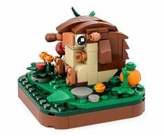 Jokomisiada Technical blocks Series: Wild land animals HEDGEHOG 182pcs ZA5852 E