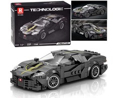 Jokomisiada Technical blocks Sports car Juodas LUXURY hypercar 298-pcs ZA5785