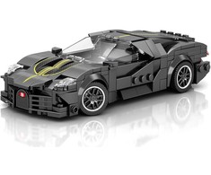 Jokomisiada Technical blocks Sports car Juodas LUXURY hypercar 298-pcs ZA5785