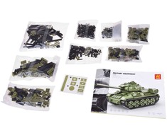 Jokomisiada Technical blocks T-34-85 TANK Polish modelis 604ele ZA5675