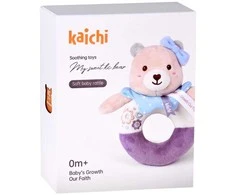 Jokomisiada The first plush rattle for babies 0+ teddy bear for newborn ZA5877