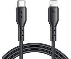 Joyroom Flash-Charge Series SA26-CL3 USB-C / Lightning kabelis 30W 1m - juodas