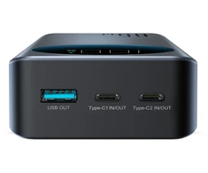 Joyroom JR-PBF05 Pro 30000mAh 65W Powerbank with Digital Ekranas 2x USB-C 1x USB-A - Juodas