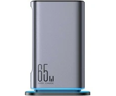 Įkroviklis Joyroom JR-TCM02 wieloportowa GaN 65W EU 4x USB-C 2x USB-A - ciemnoszara