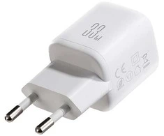 Joyroom JR-TG7 33W USB-A + USB-C Wall Charger with 60W USB-C to USB-C 1m Cable - Baltas