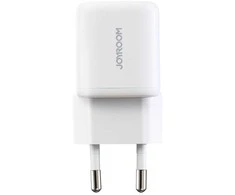 Joyroom JR-TG7 33W USB-A + USB-C Wall Charger with 60W USB-C to USB-C 1m Cable - Baltas