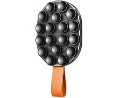 Laikiklis Joyroom JR-ZS393-S magnetyczny su przyssawkami na telefon 4.7-7" - juoda-oranžinė