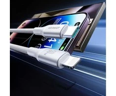 Joyroom S-A28 Flash Series 30W USB-C - Lightning cable 2m - baltas