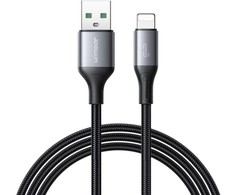 Joyroom S-A28 Flash Series 3A USB-A - Lightning cable 2m - juodas
