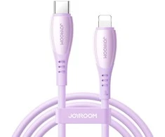 Joyroom S-A59 Vibrant Series 30W USB-C - Lightning cable 1.2m - violetinė