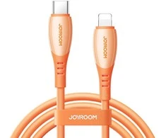 Joyroom S-A59 Vibrant Series 30W USB-C - Lightning cable 1.2m - oranžinis